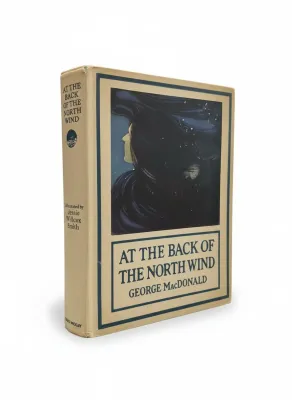Sale Photo Thumbnail #24: Vintage hardcover copy of 'At the Back of the North Wind' by George MacDonald, illustrated by Jessie Willcox Smith and published by David McKay.