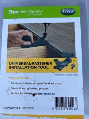 Sale Photo Thumbnail #251: See pics. Trex fasteners appear to be full box