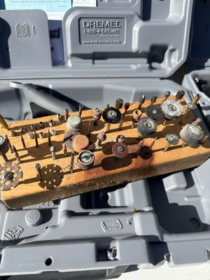Sale Photo Thumbnail #58: Large Dremel case is empty