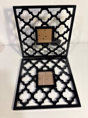Sale Photo Thumbnail #44: 12.5” square. One can be used as small mount or table top, the other is missing the stand