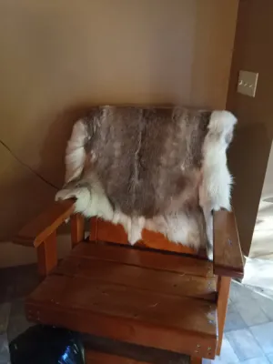 Sale Photo Thumbnail #44: Handmade Pine Rocking Chair
Skin is seperate