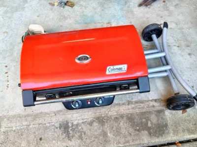 Sale Photo Thumbnail #28: Coleman Portable Propane Grill
