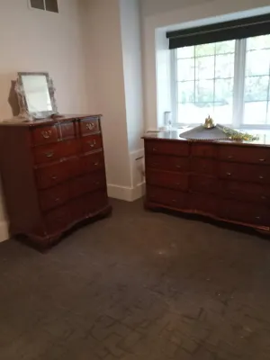 Sale Photo Thumbnail #38: Vintage KLING Solid Cherry Bedroom Set