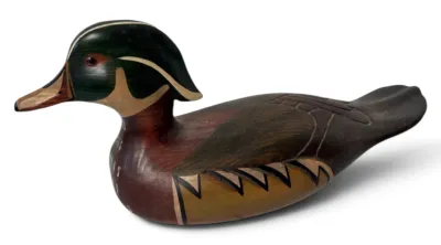 Sale Photo Thumbnail #37: Tom taber hand carved duck