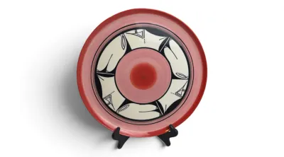 Sale Photo Thumbnail #38: Ute mountain tribe ceramic plate