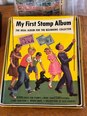 Sale Photo Thumbnail #619: stamp collection