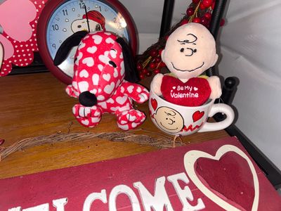 Sale Photo Thumbnail #755: The Charlie Brown Christmas tree is missing the nut that holds it together but that should be an easy fix