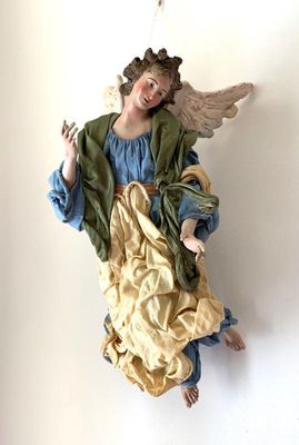 Vtg. Neopolitan crèche angel.