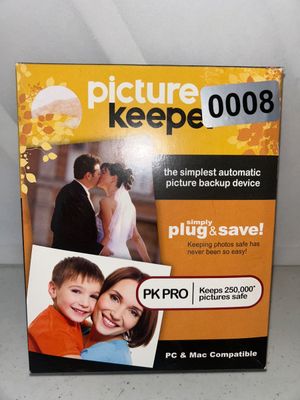 Sale Photo Thumbnail #8: Picture Keeper PK PRO automatic photo backup device, designed for easy plug-and-play photo backup for PC and Mac. In original retail box.