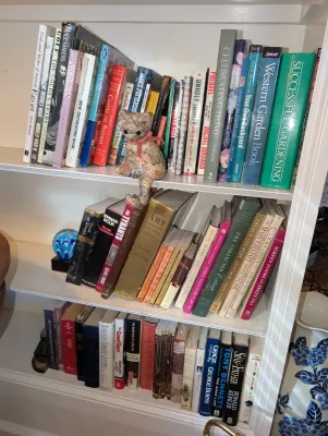 Sale Photo Thumbnail #43: collection of hardcover and paperback books