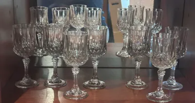 Sale Photo Thumbnail #92: K crystal glassware