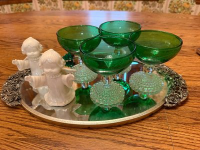 Sale Photo Thumbnail #224: There is a huge selection of Beautiful items in this Online sale.  You are bidding on all items in the photo unless stated otherwise.  Purchases are charged at the close of the auction. Shipping, when available, is only to addresses entered in estatesales