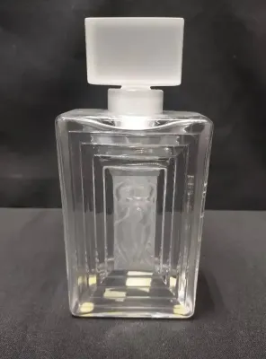 LALIQUE DUNCAN NO. 3 CRYSTAL PERFUME BOTTLE
