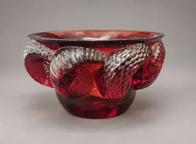 LALIQUE FRANCE "BOA" BOWL