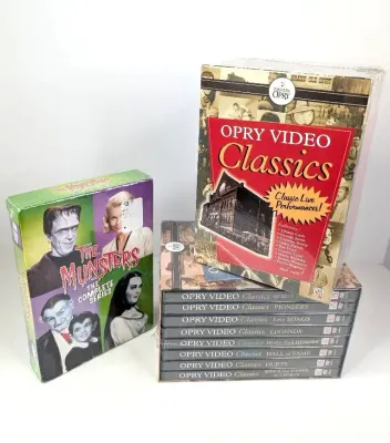 Sealed Munsters and Grand Ole Opry Live Performances DVDs 