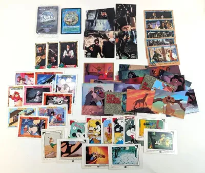 Movie Trading Cards-Disney, Batman, Lion King +