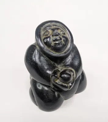 Inuit Carved Soapstone Figure