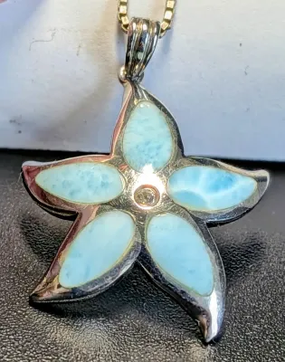 Sterling Silver Starfish Necklace