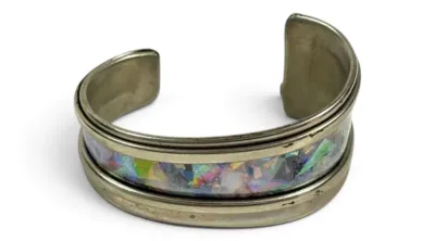Sale Photo Thumbnail #21: Ktw silver cuff bracelet