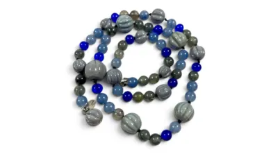 Sale Photo Thumbnail #23: Les bernard beaded necklace