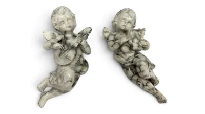 Sale Photo Thumbnail #30: Napcoware angel wall art