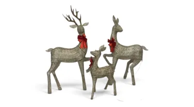 Sale Photo Thumbnail #16: Holiday outdoor deer lights