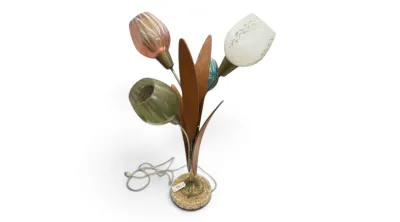 Sale Photo Thumbnail #27: Mid century tulip floor lamp