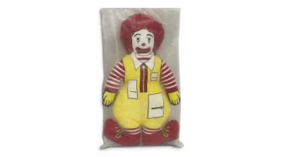 Sale Photo Thumbnail #34: Ronald mcdonald plush doll