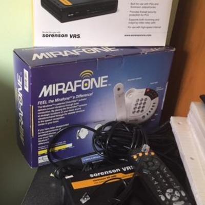 Phone and Computer Equipment for the Hard of Hearing
