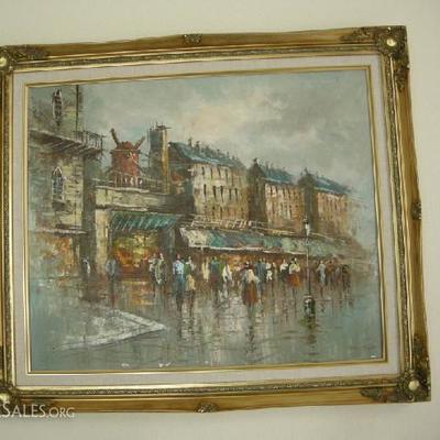 One of numerous Framed Original Works of Art. This one is by Peter Scott
