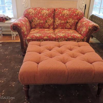 Loveseat and Ottomam (priced separately)