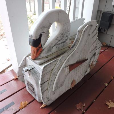 Swan Mailbox