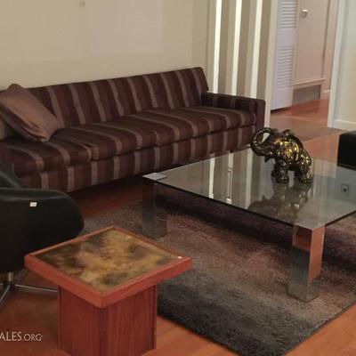Sofa, Coffee Tables & Rug sold...