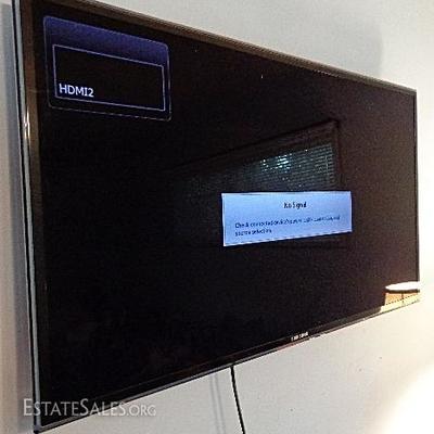 One of three TVs