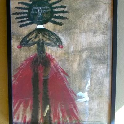 Original Painting by Anaso Kaoon. Well known artist in New O'rleans