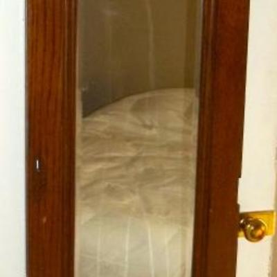 Oak framed mirror