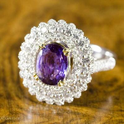 purple sapphire