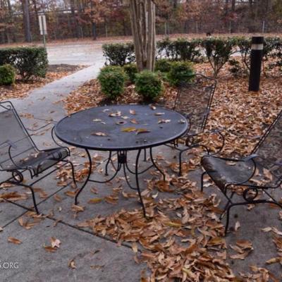 Table and chairs