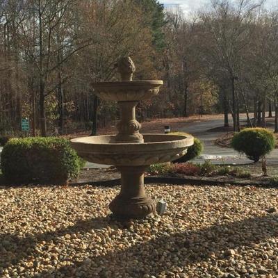 Outdoor fountain