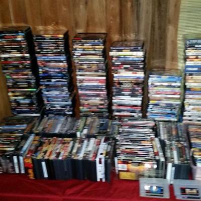 DVDs/ Nintendo Games