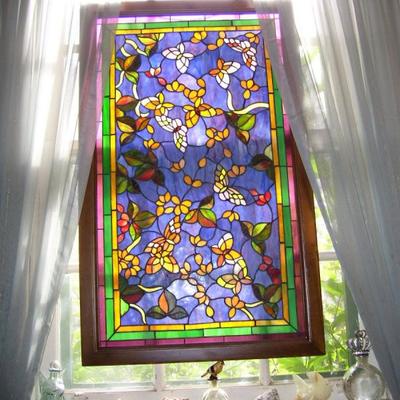 Stained glass window