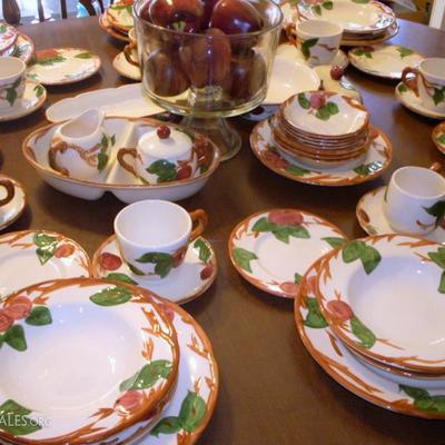 FRANCISCAN APPLE DISHES