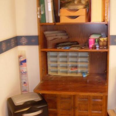 BOOKCASE DESK