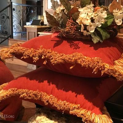 Throw pillows