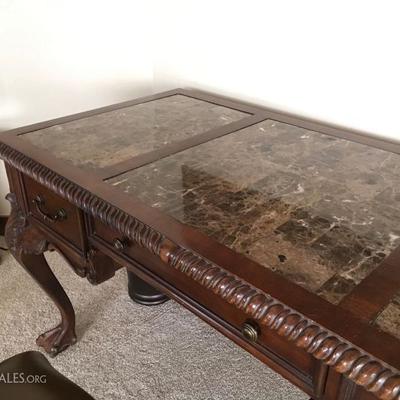 Detail of Hooker desk