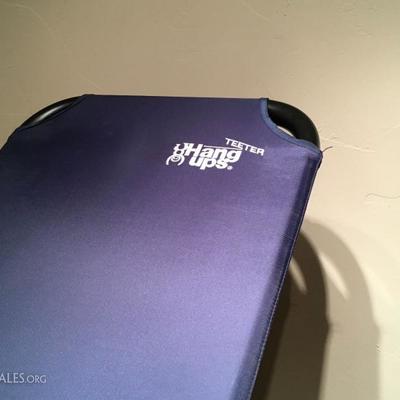 Detail of inversion chair