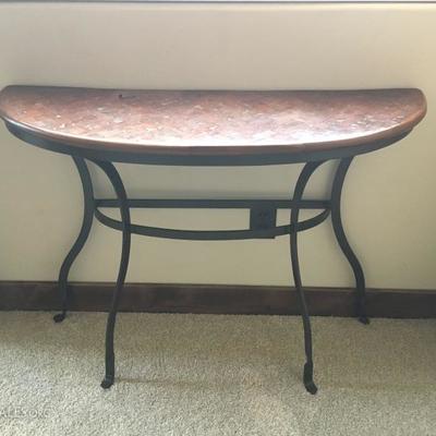 Half moon table