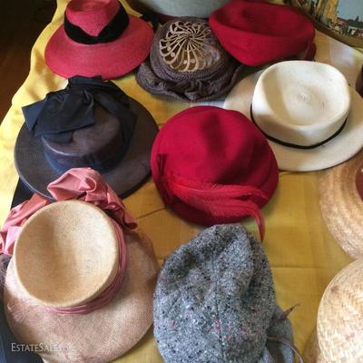 Detail of some great hats!