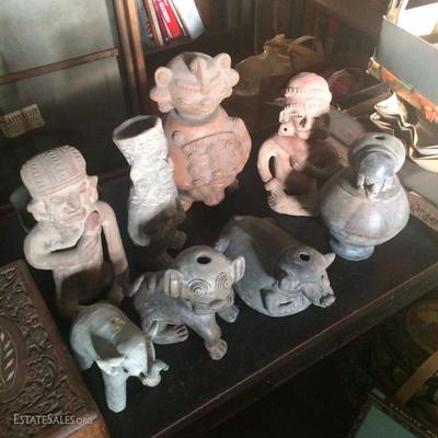 Lots of repro Pre-Columbian figures left!