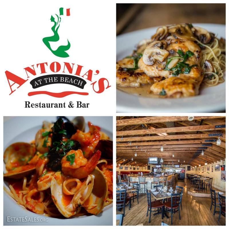 Dining Certificate "Antonia's on The Beach" Revere MA